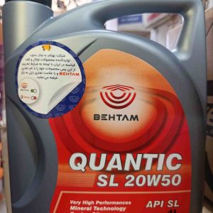 روغن موتور بهتام مدل Quantic 20W-50 SL (چهار لیتری)